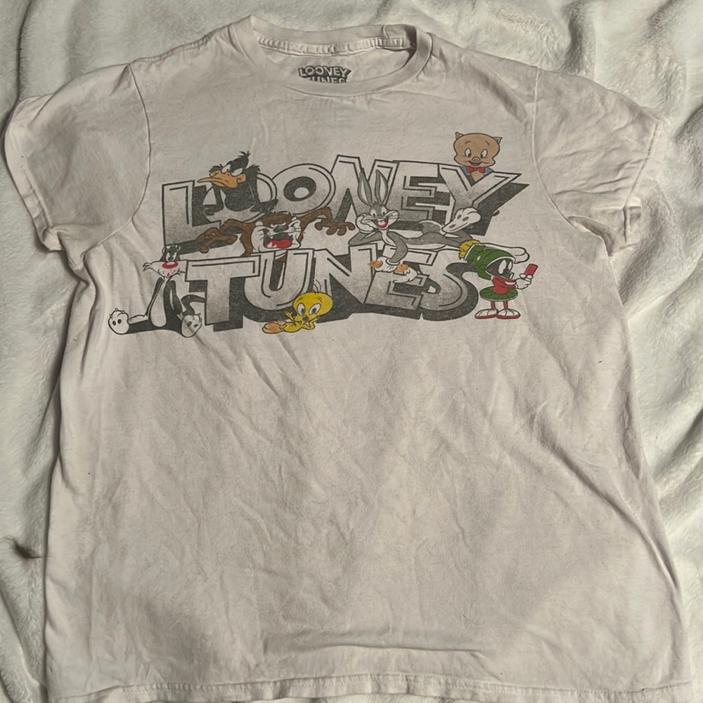 White Looney Tunes T-Shit, size S